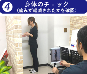 身体のチェック